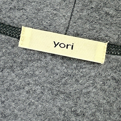yori ヨリ YR1915-134AT 蓝色 压缩针织 开衫 上衣 F 女士