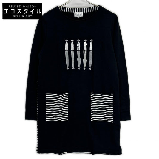 PICONE Picone C119906 Black Border Switching Dress Dress II