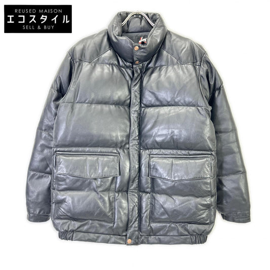 PaulSmith RED EAR ポールスミスレッドイヤー 443919 ブラック レザーダウンジャケット ジャケット