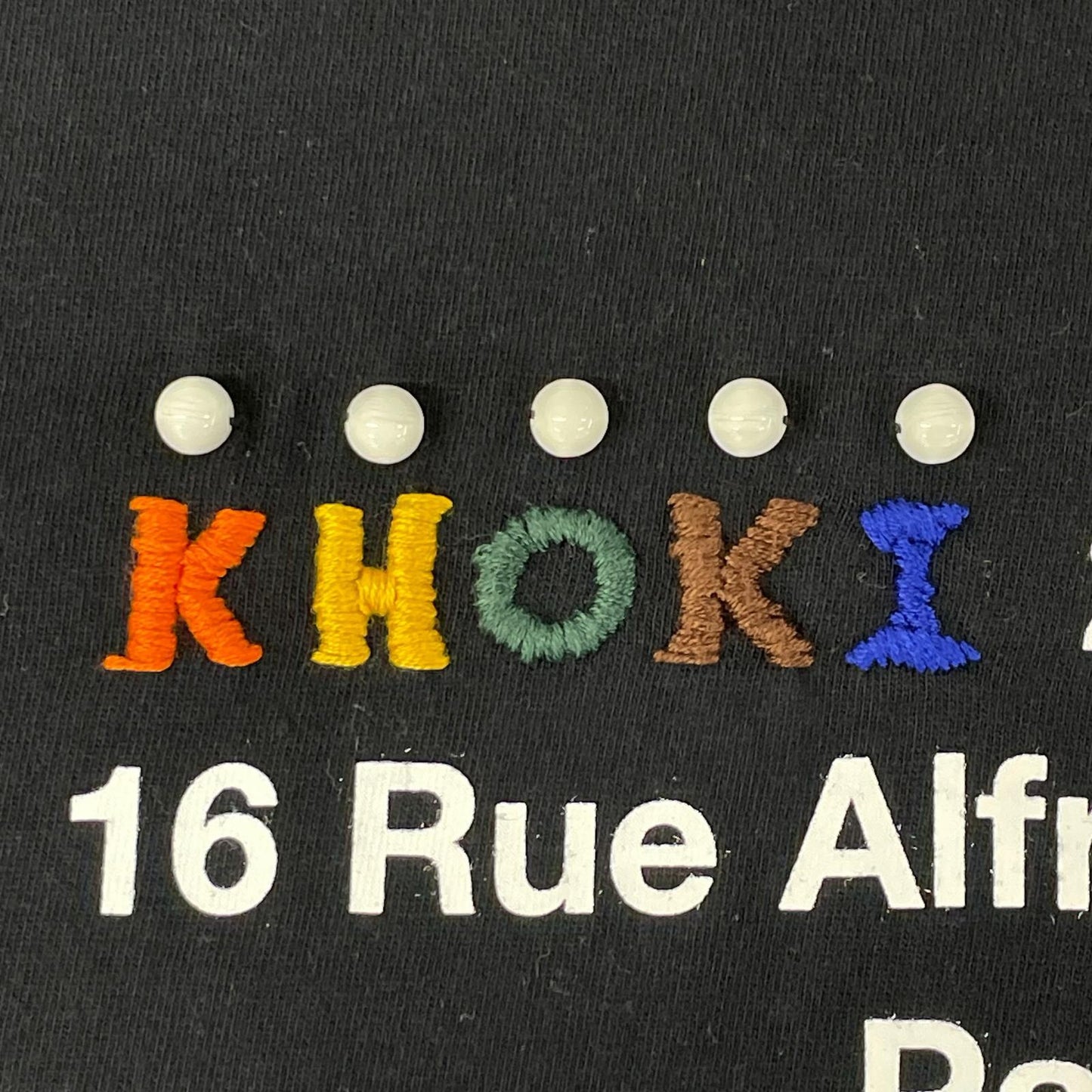 KHOKI コッキ 24FW 24fw-t-03 ブラック STAFF Tシャツ トップス
