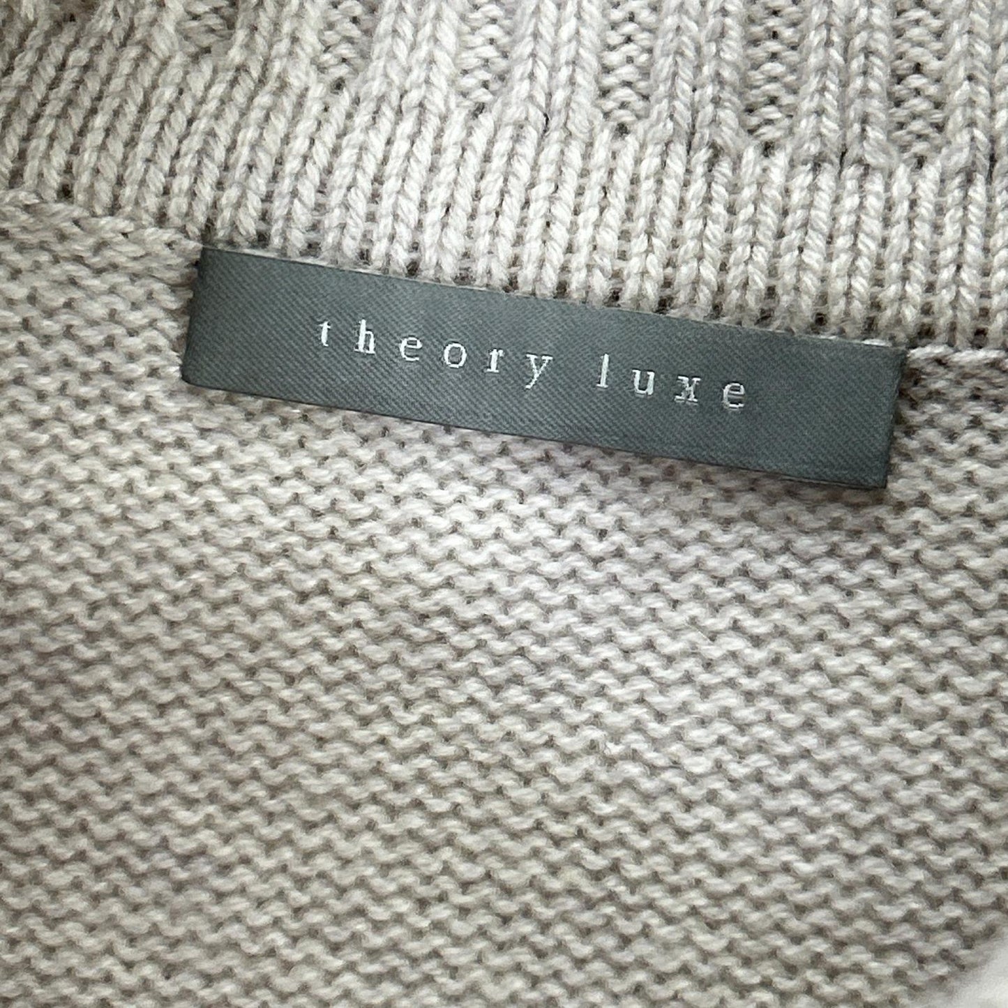 theory luxe セオリーリュクス アイボリー Cashmere Amber ニット トップス