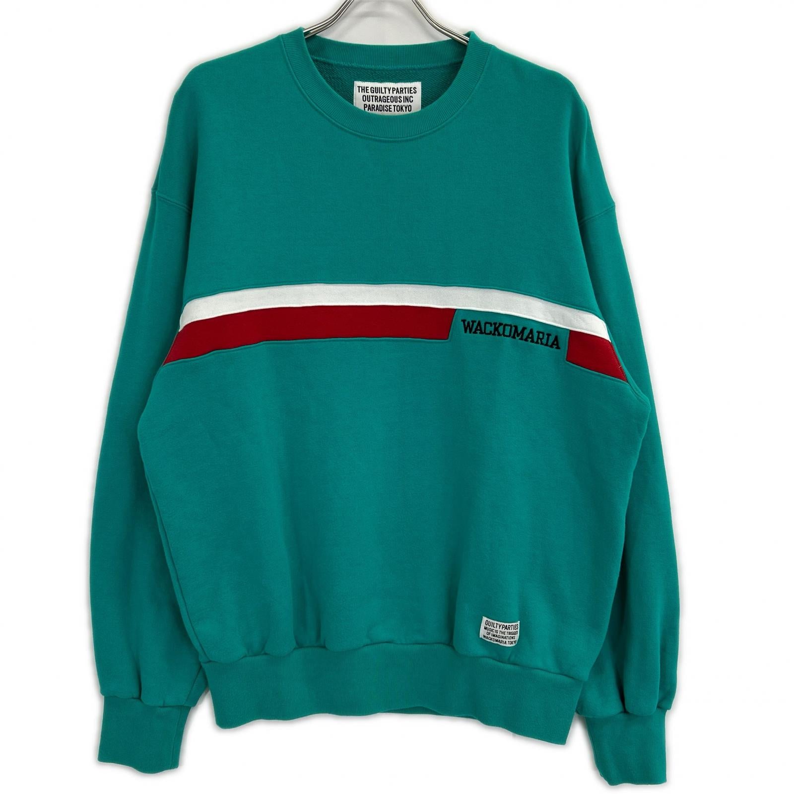 WACKO MARIA WMC-SS11 24FW 绿色 中等厚度卫衣 上衣
