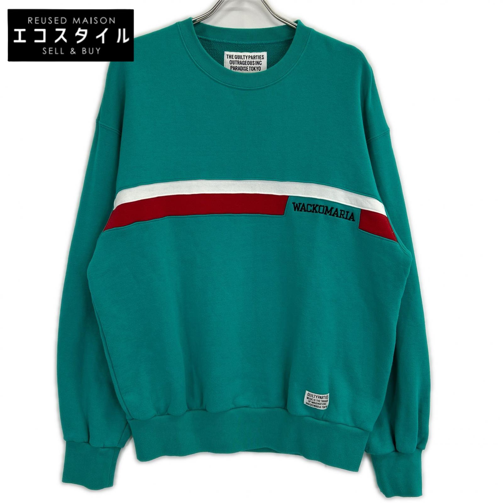 WACKO MARIA WMC-SS11 24FW 绿色 中等厚度卫衣 上衣