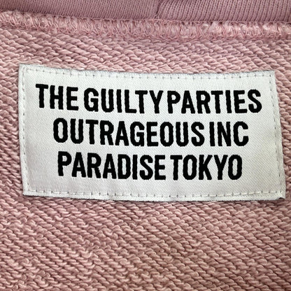 WACKO MARIA WMC-SS14 24FW 粉色 中等重量套头连帽衫 上衣