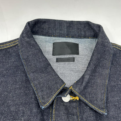 YOKE 【24AW】YK24FW0785B-A HAND PAINTED DENIM TRUCKER JACKET Denim Trucker Jacket Jacket