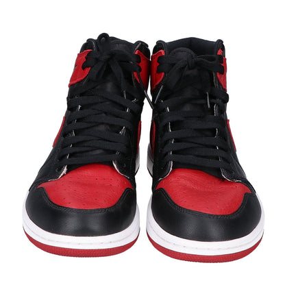 NIKE 【Excellent Condition】555088-001 AIR JORDAN 1 RETRO HIGH OG High-Cut Sneakers Shoes 28 Men's