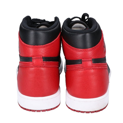 NIKE 【Excellent Condition】555088-001 AIR JORDAN 1 RETRO HIGH OG High-Cut Sneakers Shoes 28 Men's