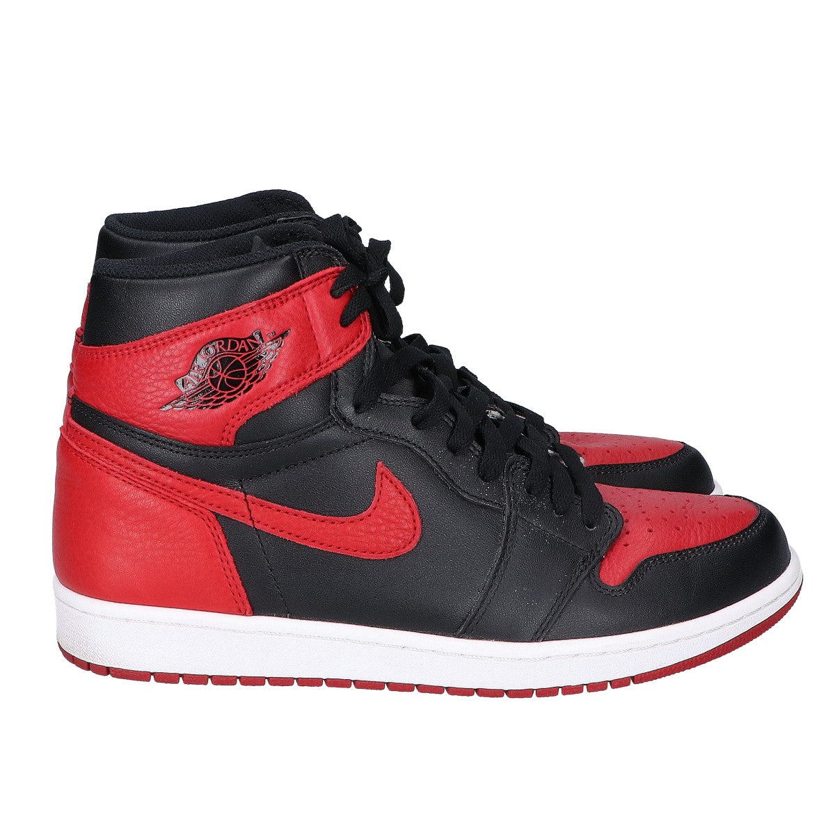 NIKE 【Excellent Condition】555088-001 AIR JORDAN 1 RETRO HIGH OG High-Cut Sneakers Shoes 28 Men's