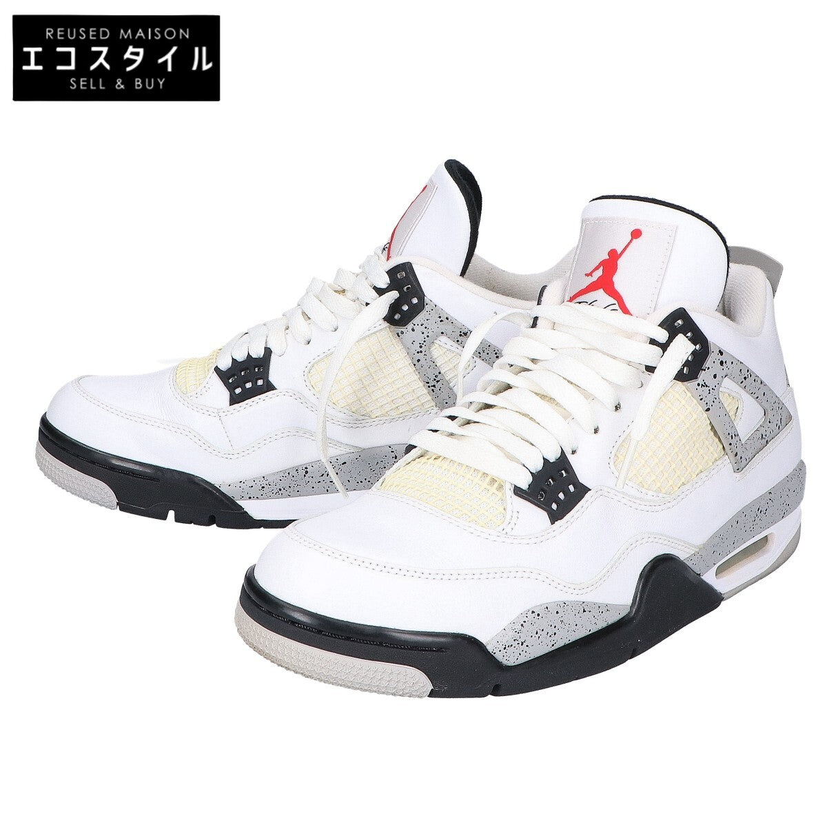NIKE 840606-192 AIR JORDAN 4 RETRO OG High-Cut Sneakers Shoes 28 Men's