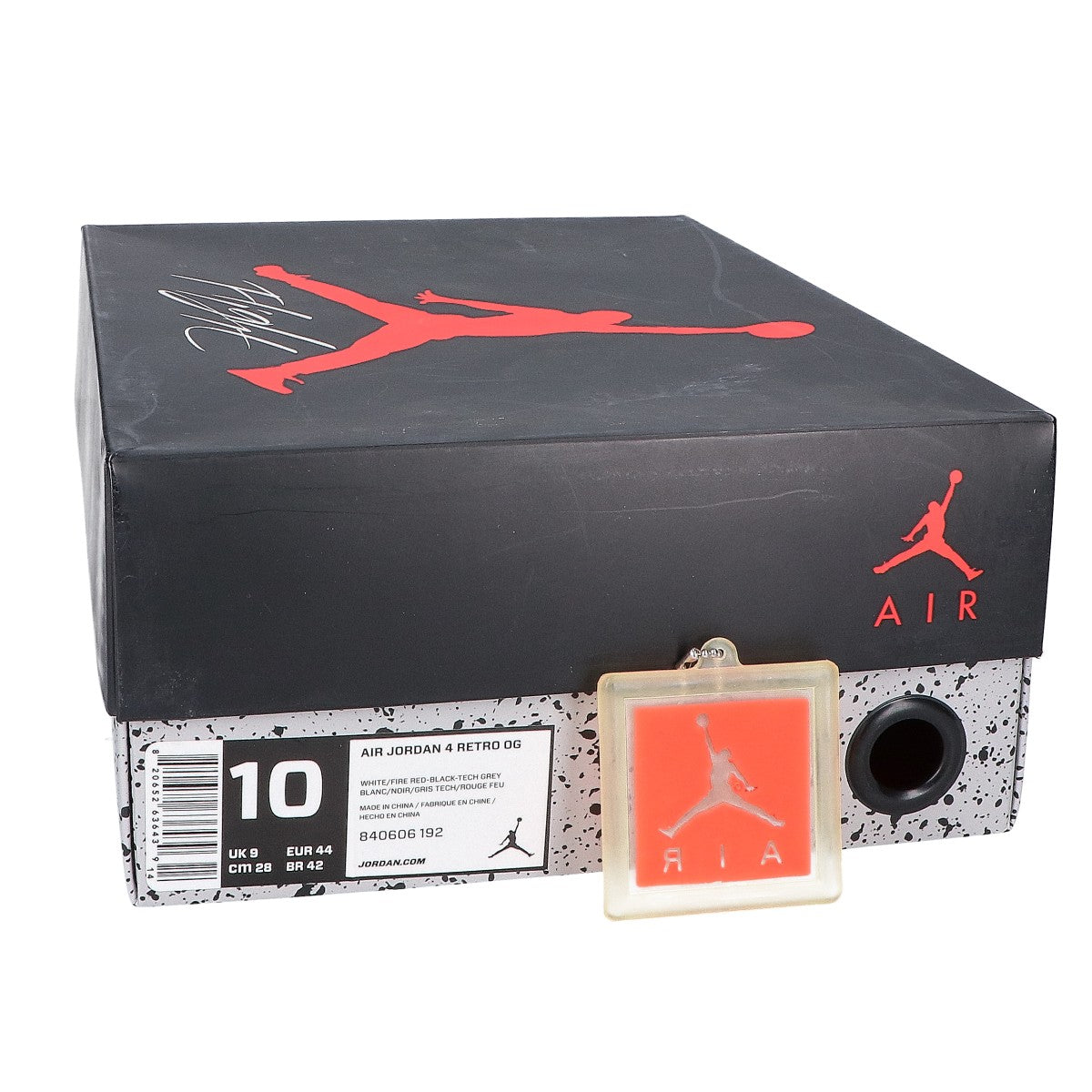 NIKE 840606-192 AIR JORDAN 4 RETRO OG High-Cut Sneakers Shoes 28 Men's