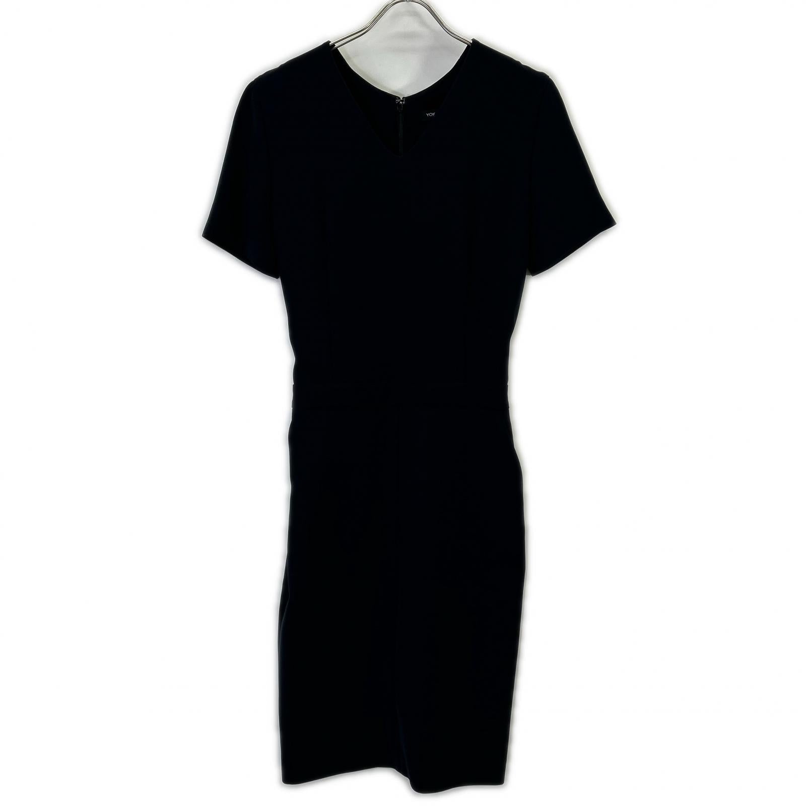 YOKOCHAN [New] YCD-318-407 V-neck Layered Dress