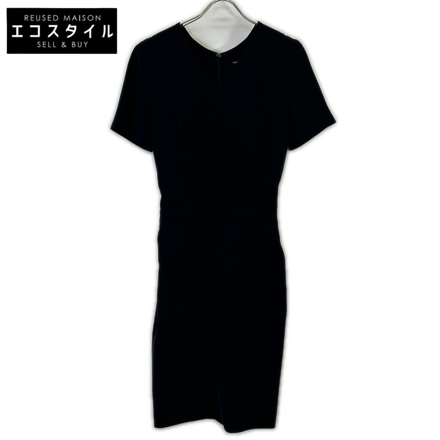 YOKOCHAN [New] YCD-318-407 V-neck Layered Dress