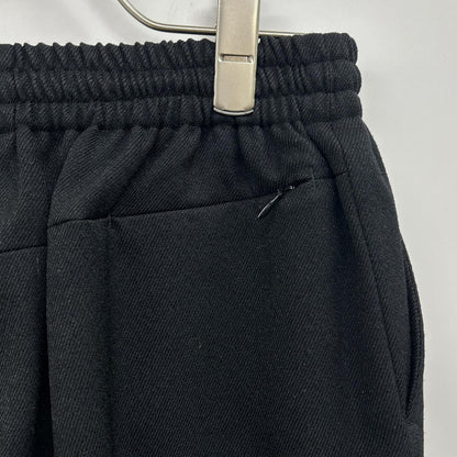 TL22FPT62 Black Tuck Pants Bottoms 1 Ladies