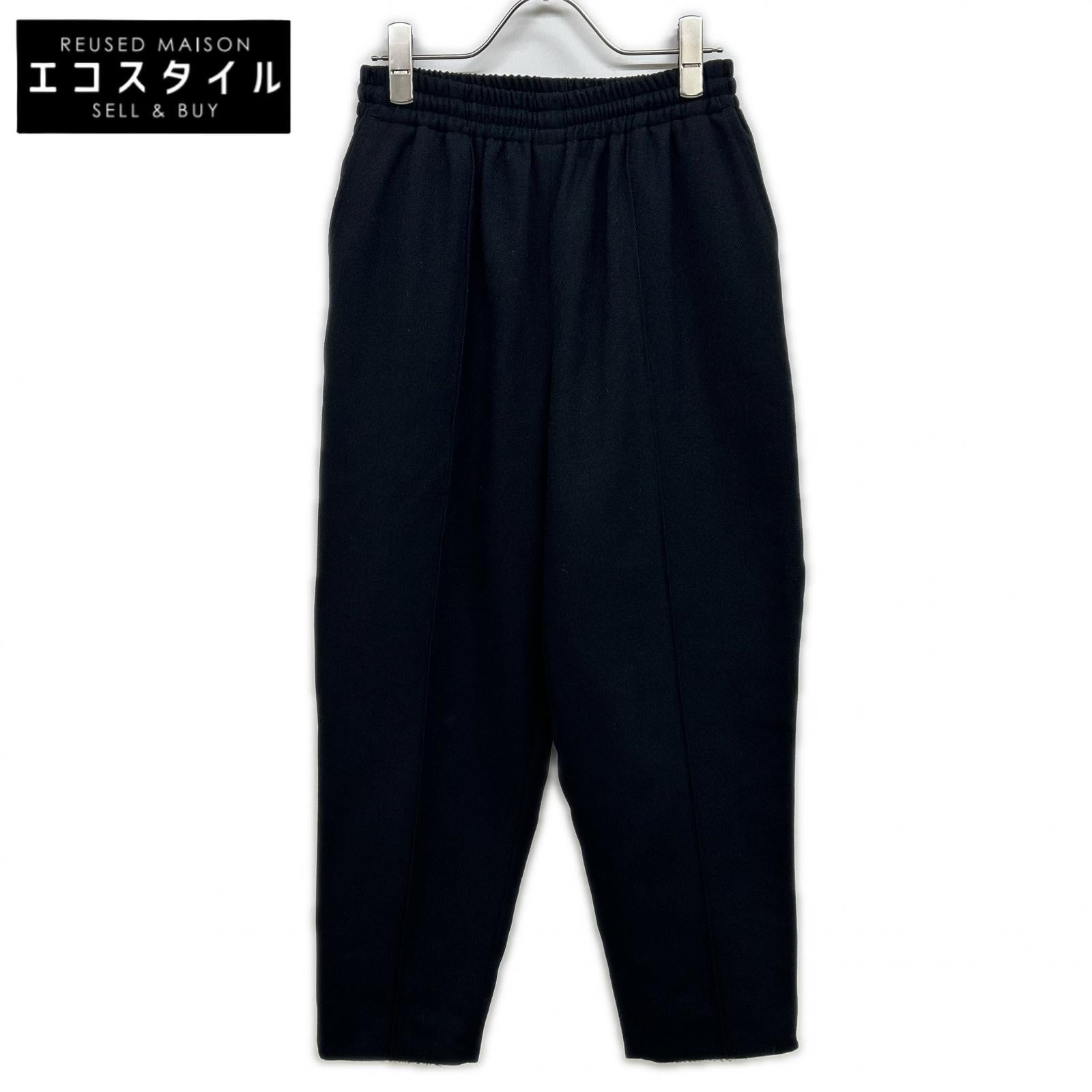 TL22FPT62 Black Tuck Pants Bottoms 1 Ladies