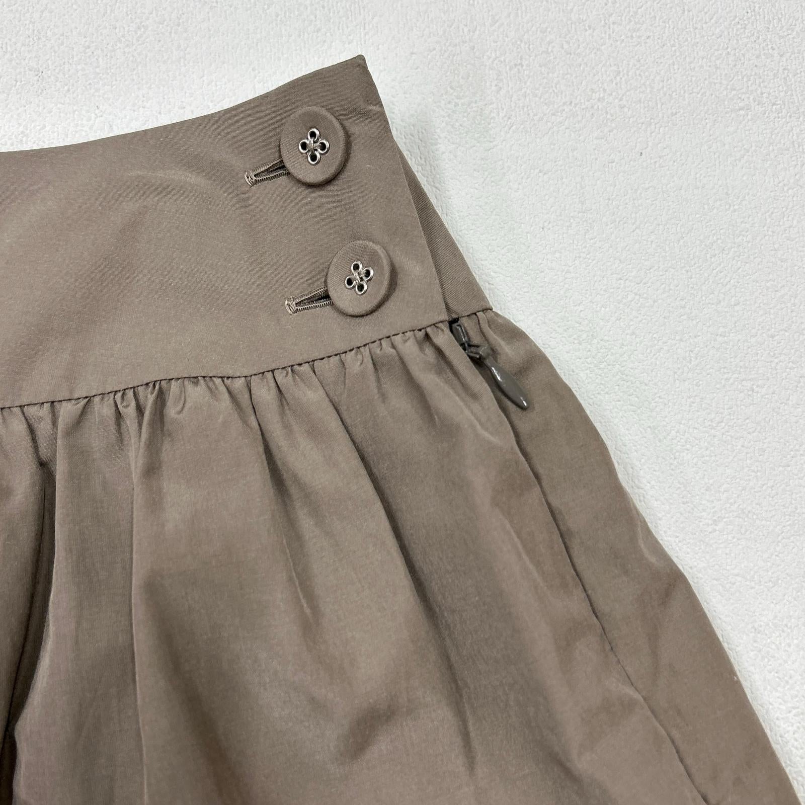 ya5208 米色 muisti 喇叭裙 半身裙 38 女式