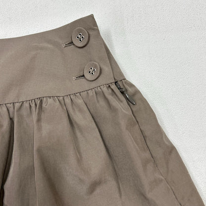 ya5208 米色 muisti 喇叭裙 半身裙 38 女式