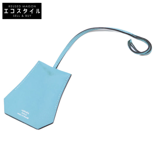 HERMES Hermes X-stamp clochette Narcisse mirror bag charm Others