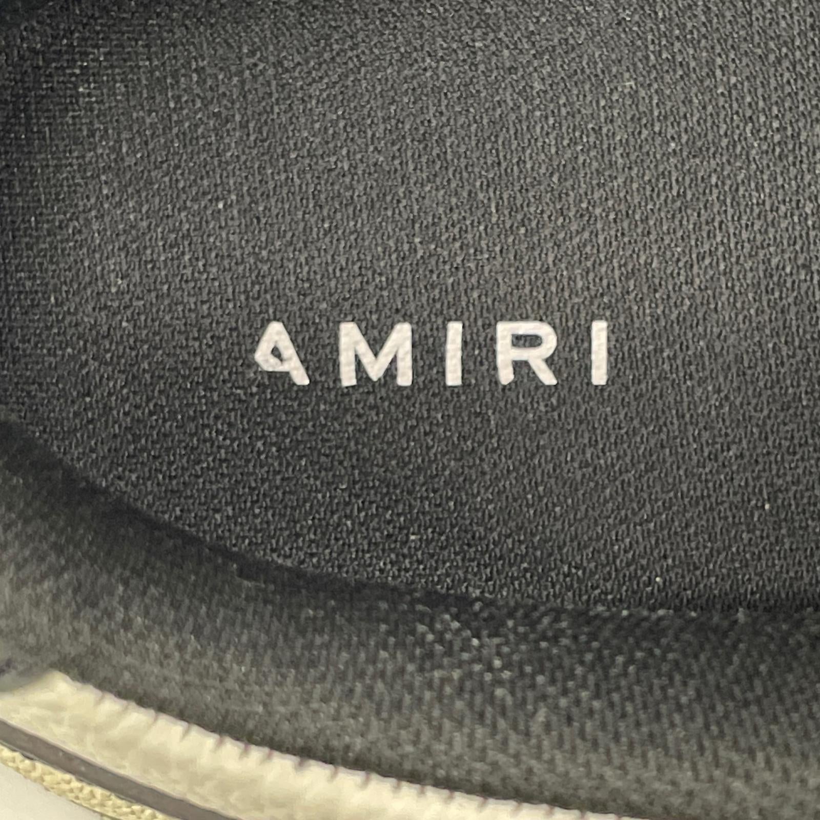 AMIRI 阿米里 1142009-2182001-7012013 PXMFS002-004 SKEL TOP LOW 低帮运动鞋