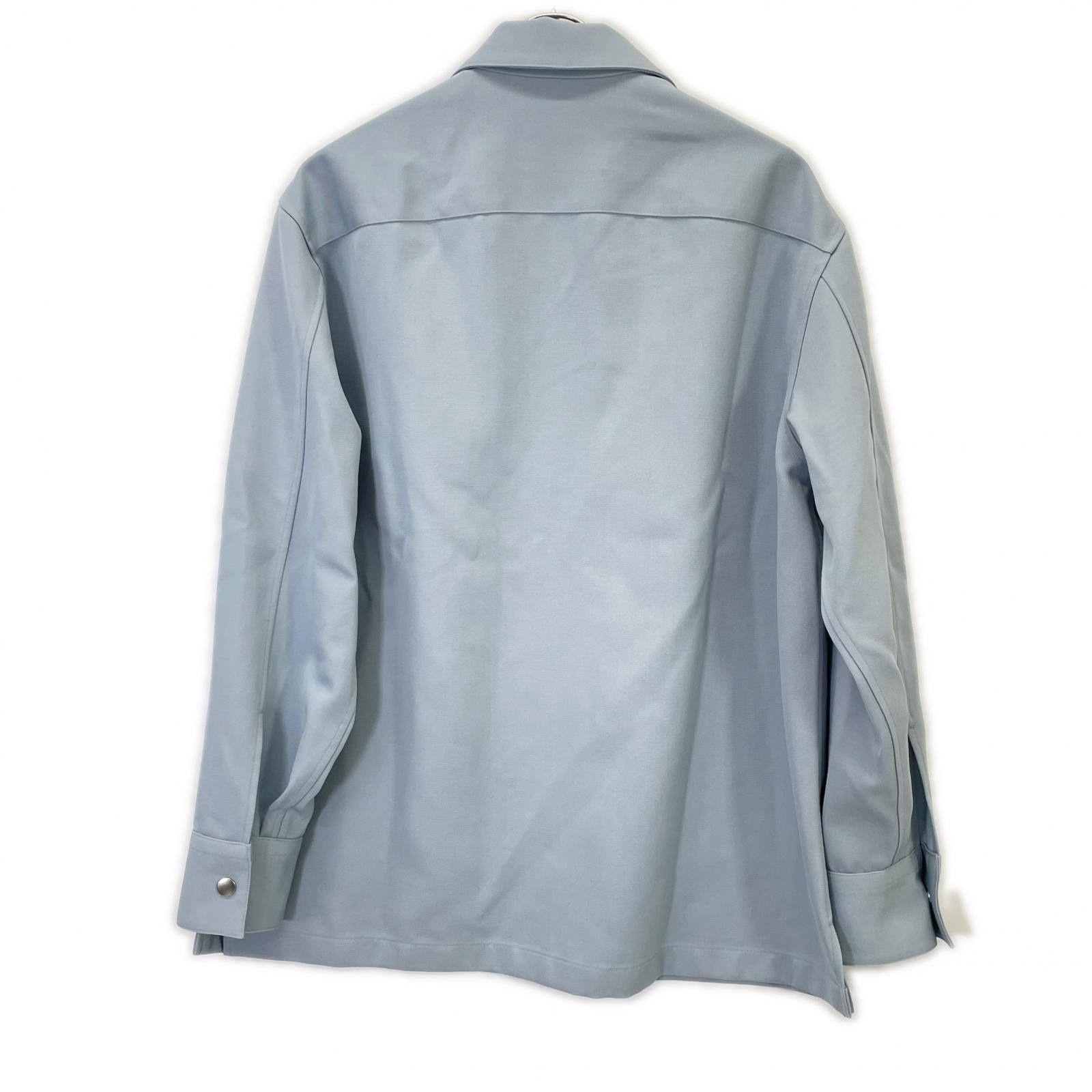 JIL SANDER 23SS J22DL0136 Blue Shirt Jacket