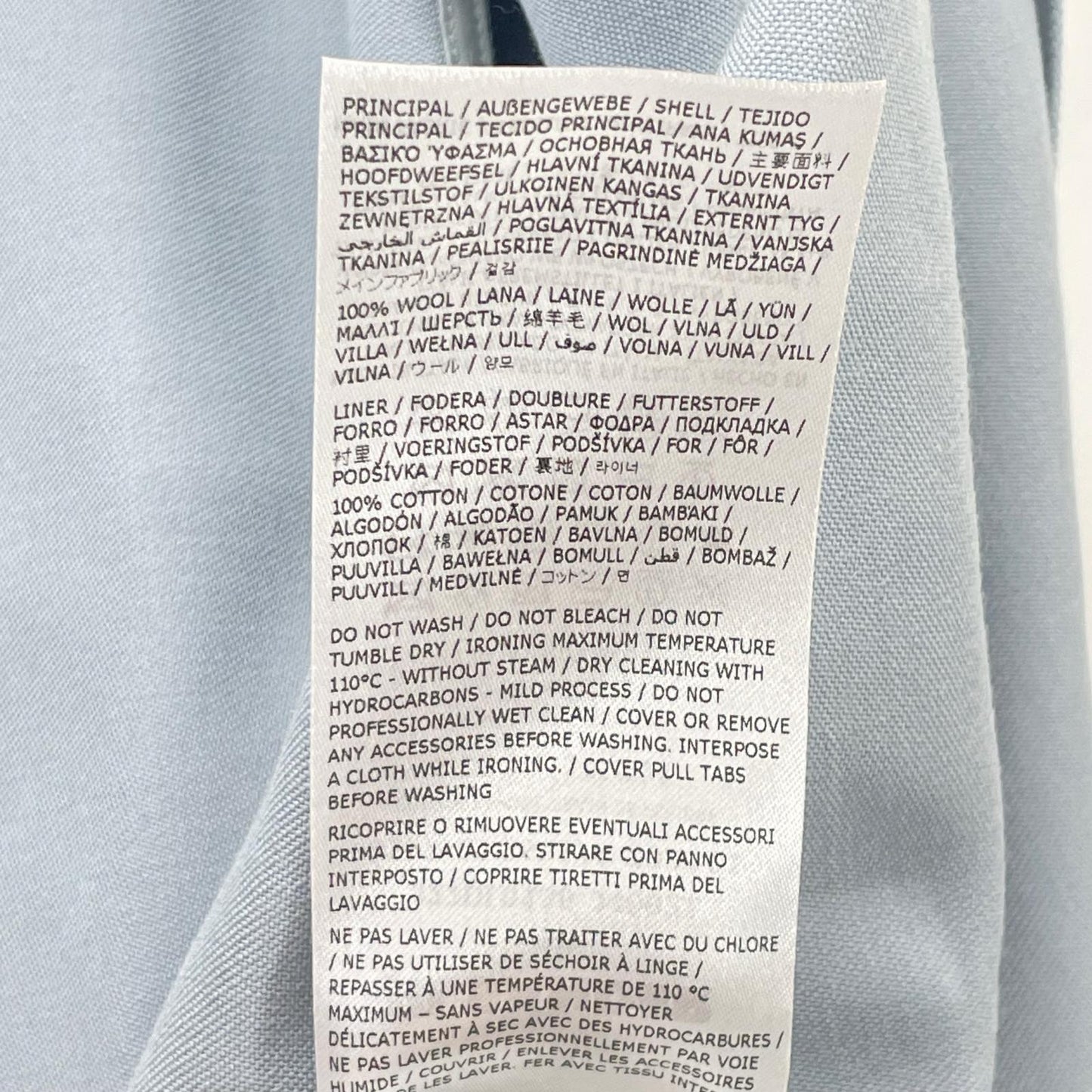 JIL SANDER 23SS J22DL0136 Blue Shirt Jacket