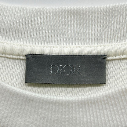DIOR ディオール 493J696F0554 ホワイト プリントTシャツ トップス