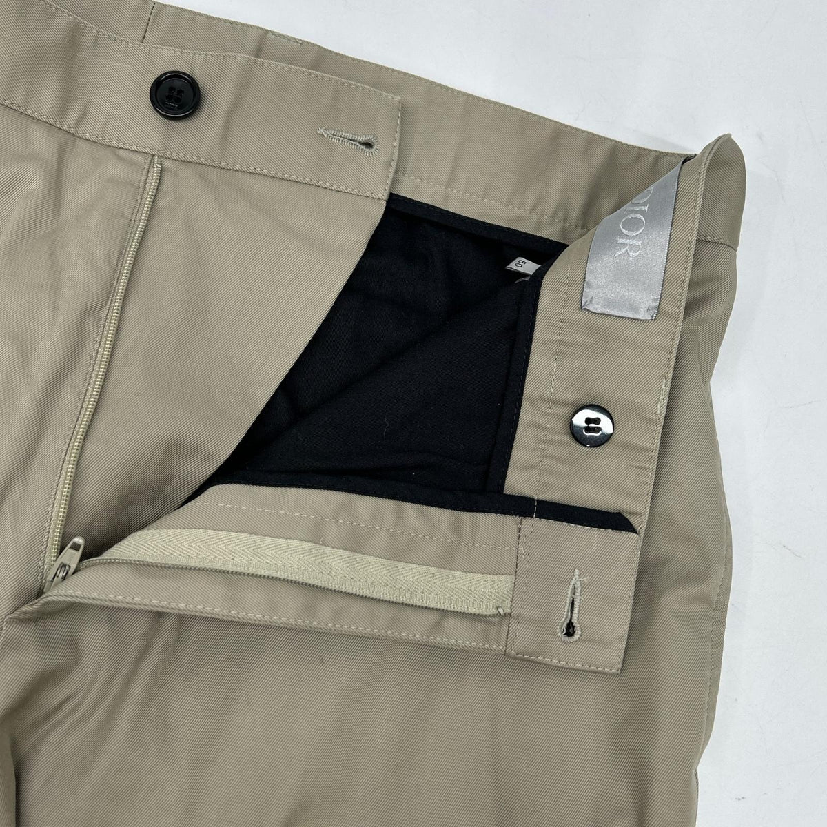 DIOR ディオール 20SS 013C104A3866 カーキ コットンパンツ ボトムス