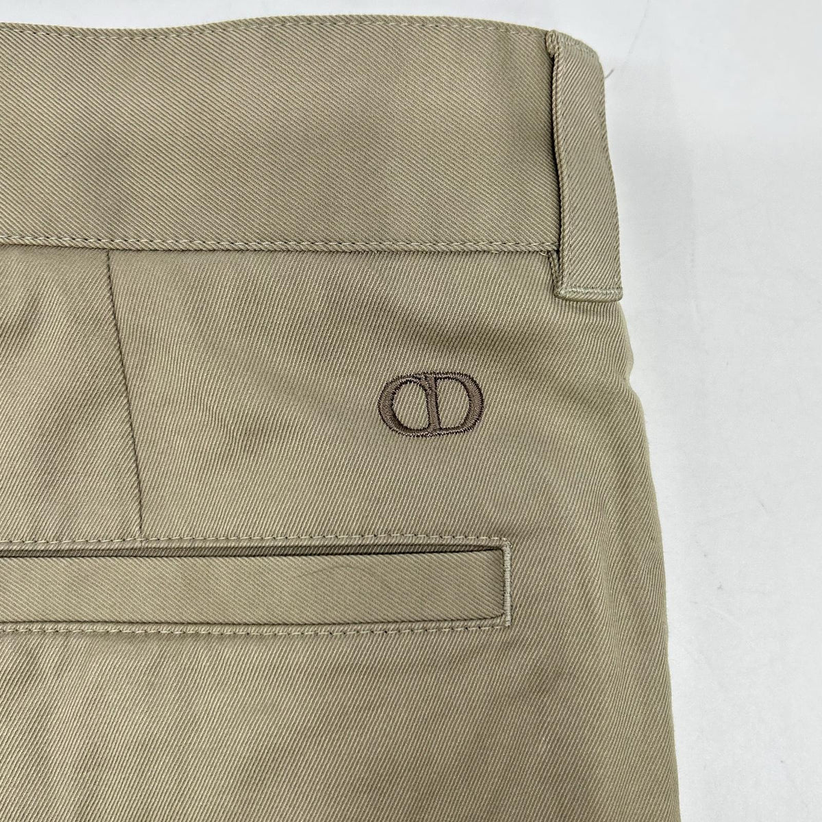 DIOR ディオール 20SS 013C104A3866 カーキ コットンパンツ ボトムス