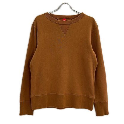 loopwheeler ループウィラー ×BEAMS ブラウン クルーネック スウェット トップス