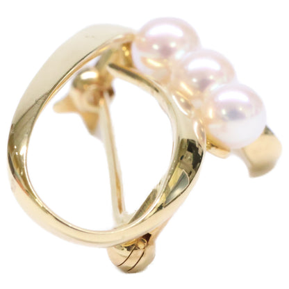 mikimoto ミキモト K18 ベビーパール ハート ブローチ
