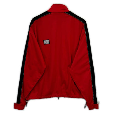 VTMNTS VL12JA120R 5502 Red Stand-Collar Zip-Up Blouson Jacket