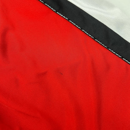 VTMNTS VL12JA120R 5502 Red Stand-Collar Zip-Up Blouson Jacket