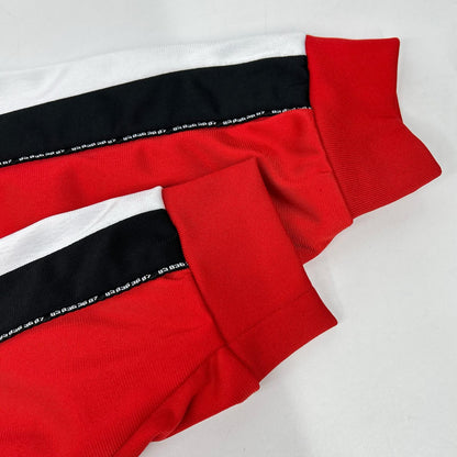 VTMNTS VL12JA120R 5502 Red Stand-Collar Zip-Up Blouson Jacket