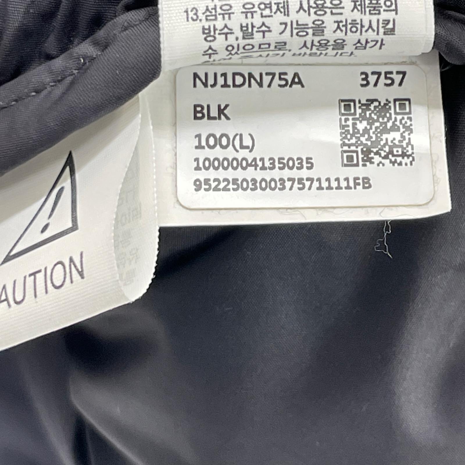 THE NORTH FACE ノースフェイス NJ1DN75A ﾌﾞﾗｯｸ ｴｺﾇﾌﾟｼﾀﾞｳﾝｼﾞｬｹｯﾄ ジャケット L メンズ