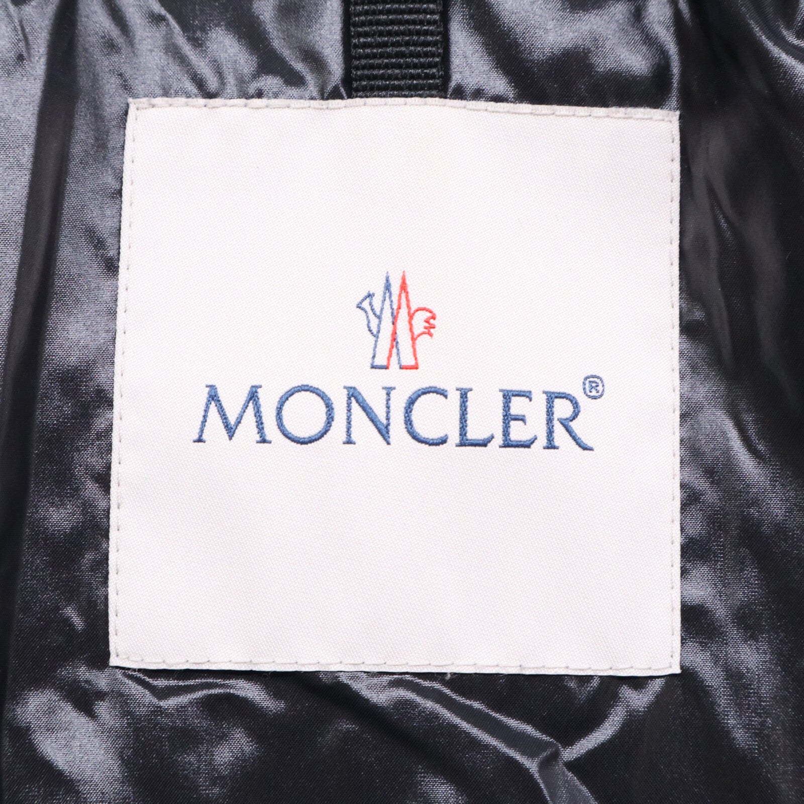 MONTCLAT Moncler Embroidered Logo Grosgrain Tape Hooded Down Jacket Jacket 2 Men's