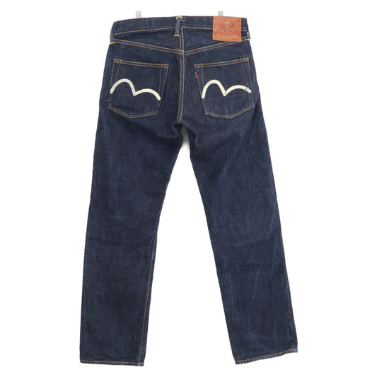 EVISU エヴィス 【美品】No.2 2000 カモメ ボタンフライ ストレートデニムパンツ ボトムス