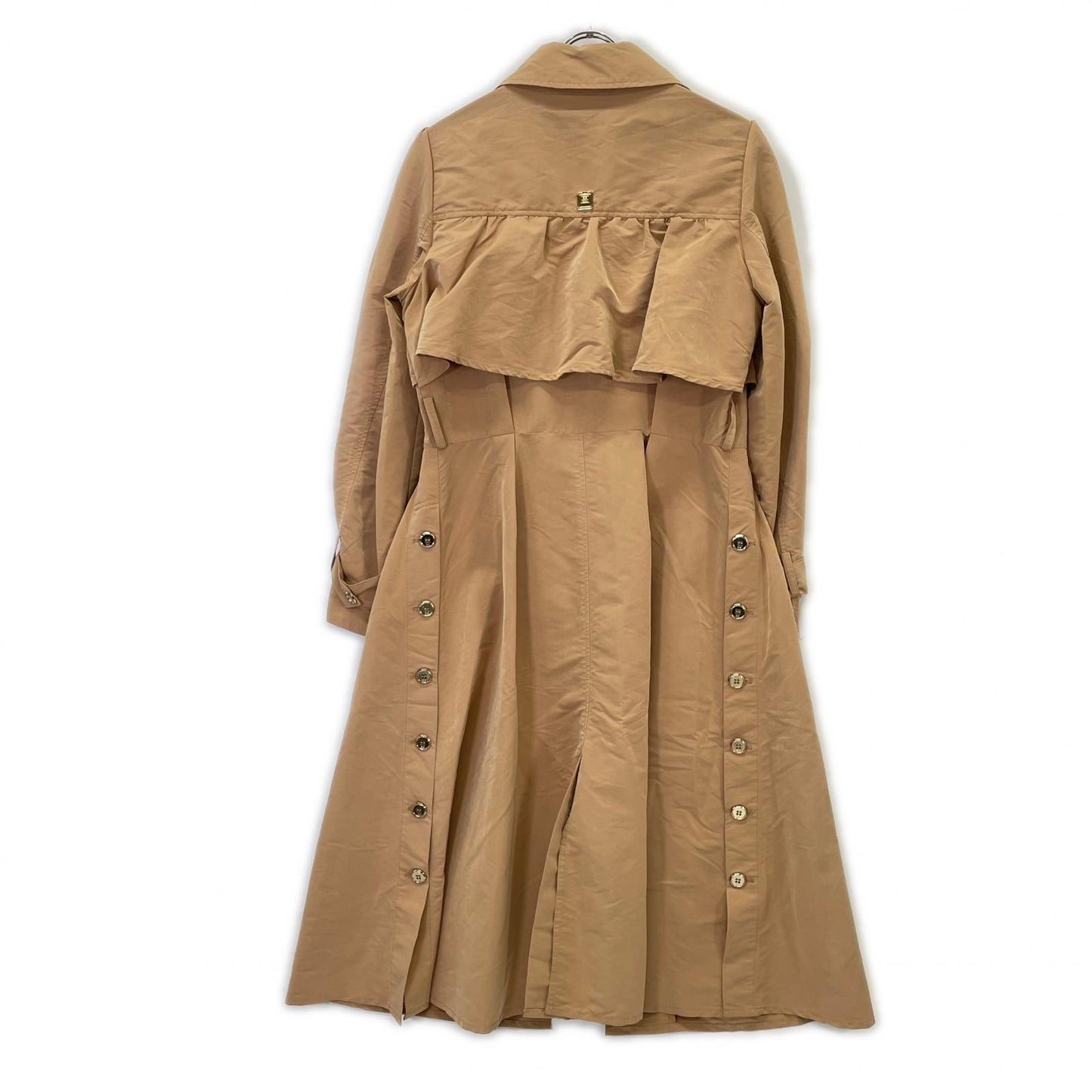 ELISABETTA FRANCHI エリザベッタフランキ SP05H91E2 キャメル ベルト付き トレンチコート コート