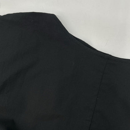 TENNE HANDCRAFTED MODERN テン ハンドクラフテッド モダン ブラック ボリュームスリーブギャザープルオーバー トップス