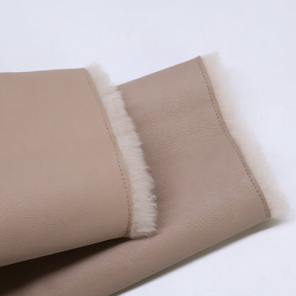 theory luxe セオリーリュクス 美品 23年製 BEVERLY SHEARING ラムレザー ボア リバーシブル ムートンジャケット ジャケット
