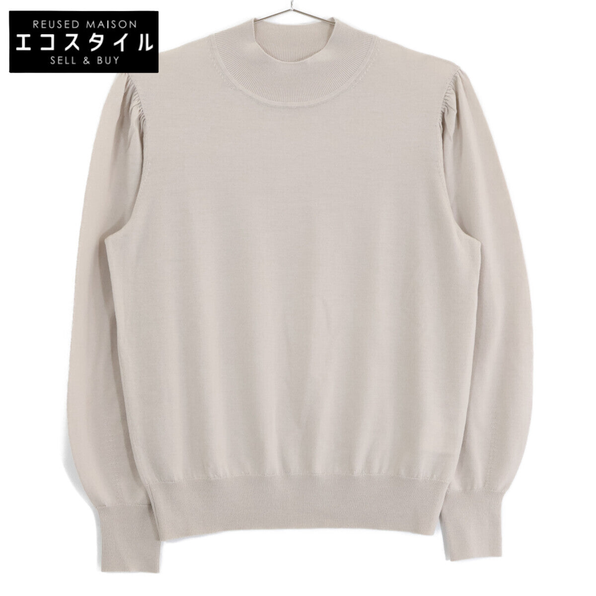theory luxe セオリーリュクス 【美品/25年製】03-5301713 Lawrence Reya Sweater モックネック ニットセーター トップス