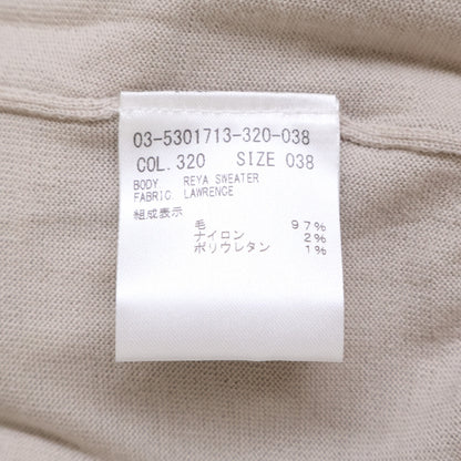 theory luxe セオリーリュクス 【美品/25年製】03-5301713 Lawrence Reya Sweater モックネック ニットセーター トップス