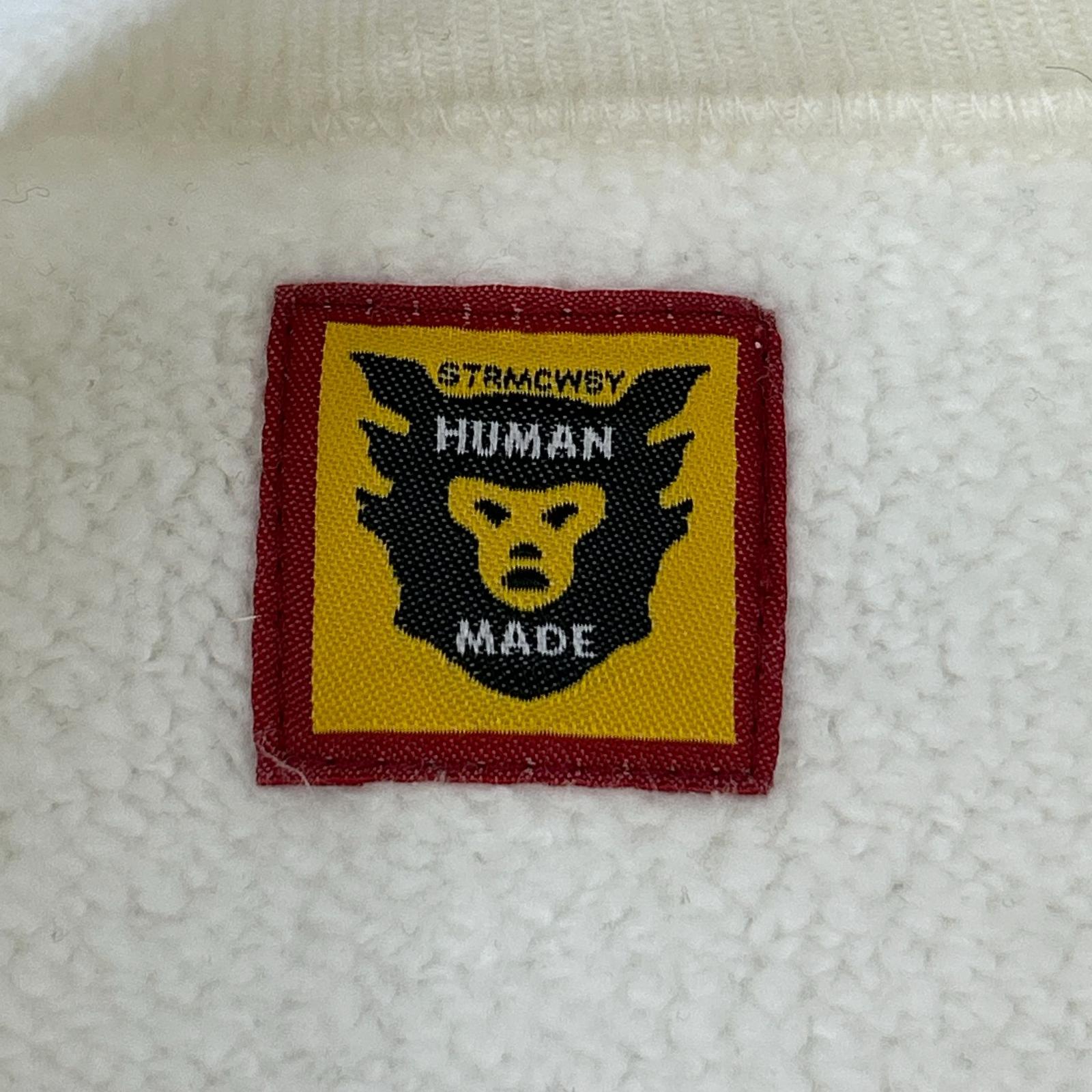 HUMAN MADE 人造 白色 兔子 吊编 运动衫 上衣