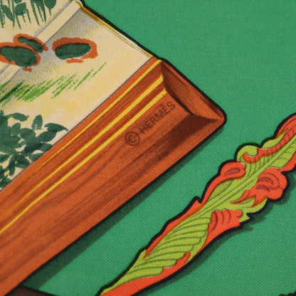 HERMES エルメス BRISE de CHARME 魅惑のそよ風 カレ90 シルク スカーフ