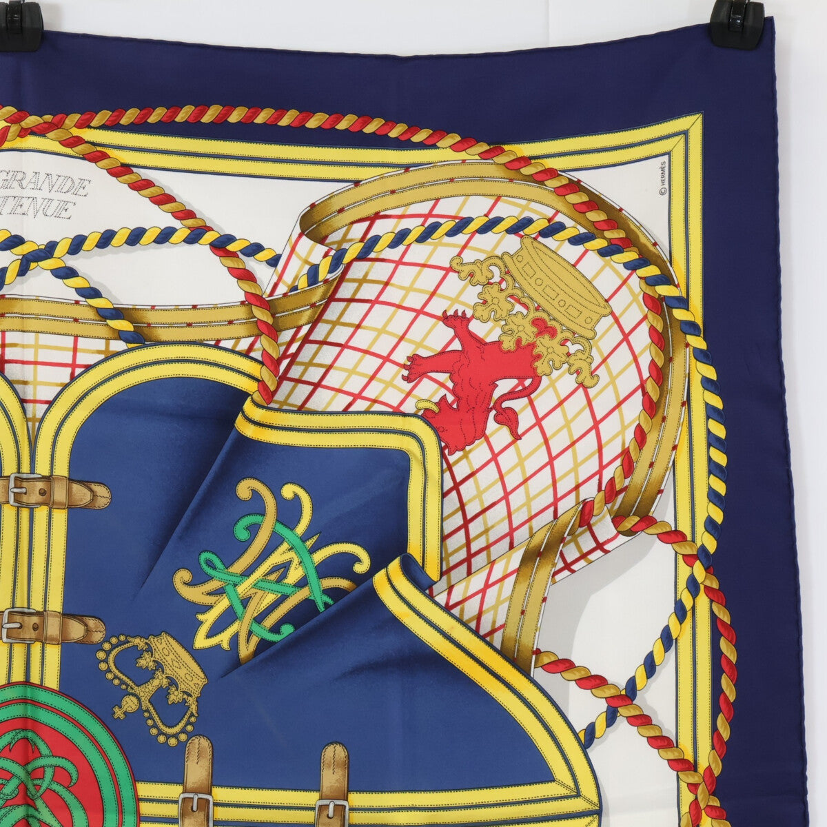 HERMES エルメス GRANDE TENUE 馬の礼装 カレ90 シルク スカーフ