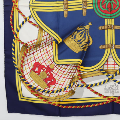 HERMES エルメス GRANDE TENUE 馬の礼装 カレ90 シルク スカーフ