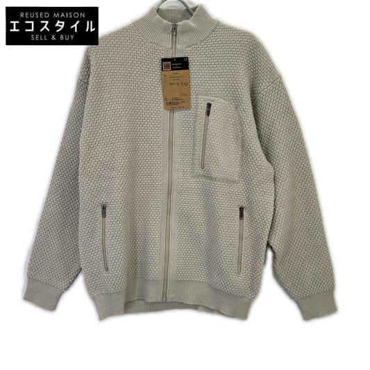 THE NORTH FACE ノースフェイス NT92531 アイボリー ロックサーフェスウールドライバーズニット トップス
