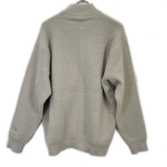 THE NORTH FACE ノースフェイス NT92531 アイボリー ロックサーフェスウールドライバーズニット トップス