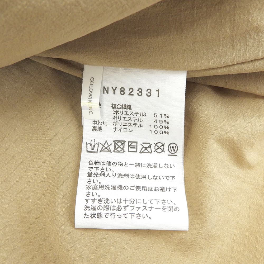 THE NORTH FACE ノースフェイス メドウウォームシャツ ジャケット メンズ ベージュ L NY82331 ジャケット