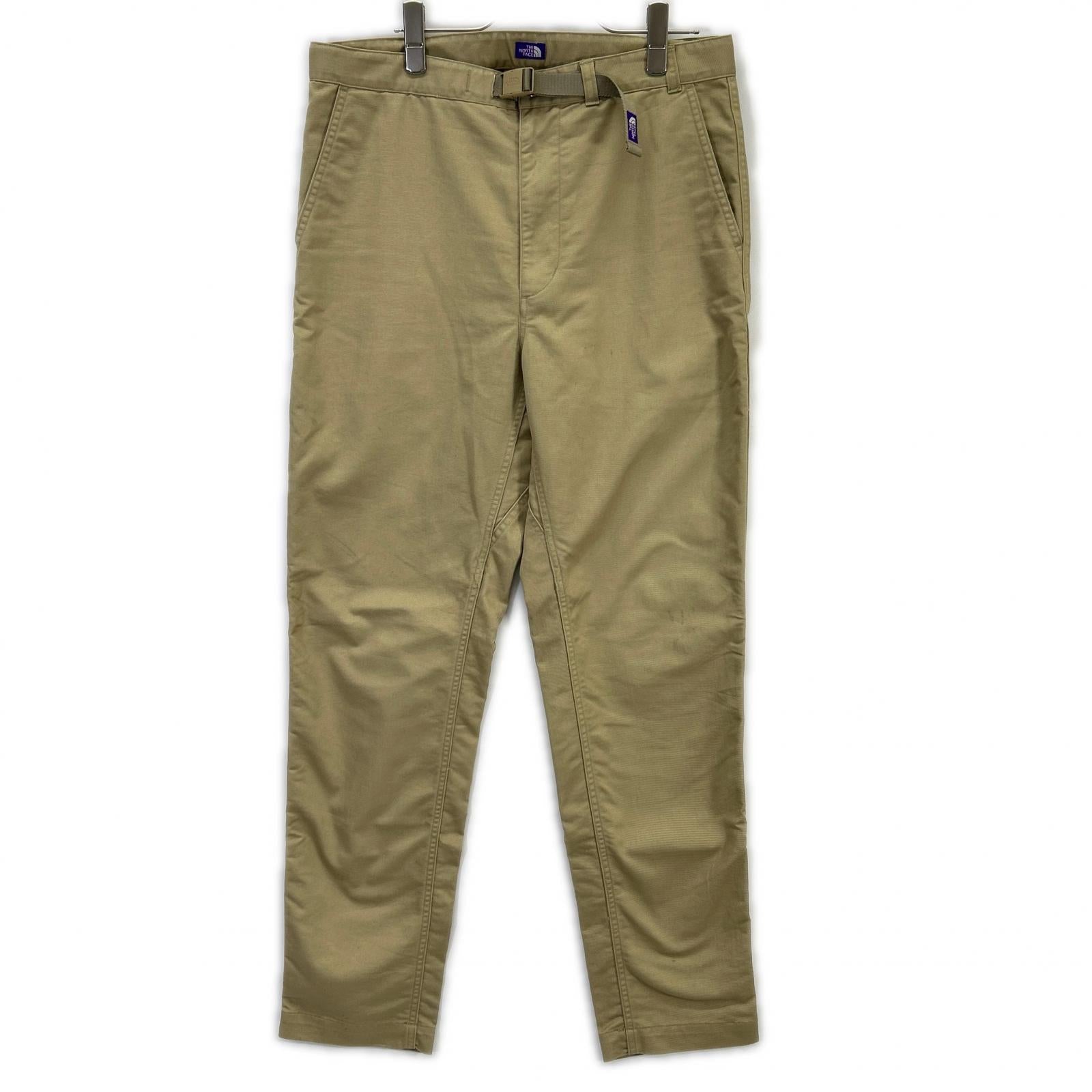 N25SC018 BEIGE COOLMAX Chino Tapered Pants Bottoms 32 Men's