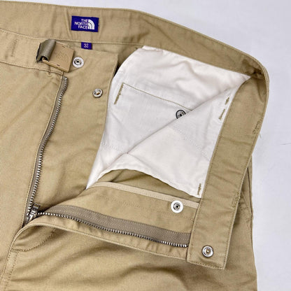N25SC018 BEIGE COOLMAX Chino Tapered Pants Bottoms 32 Men's