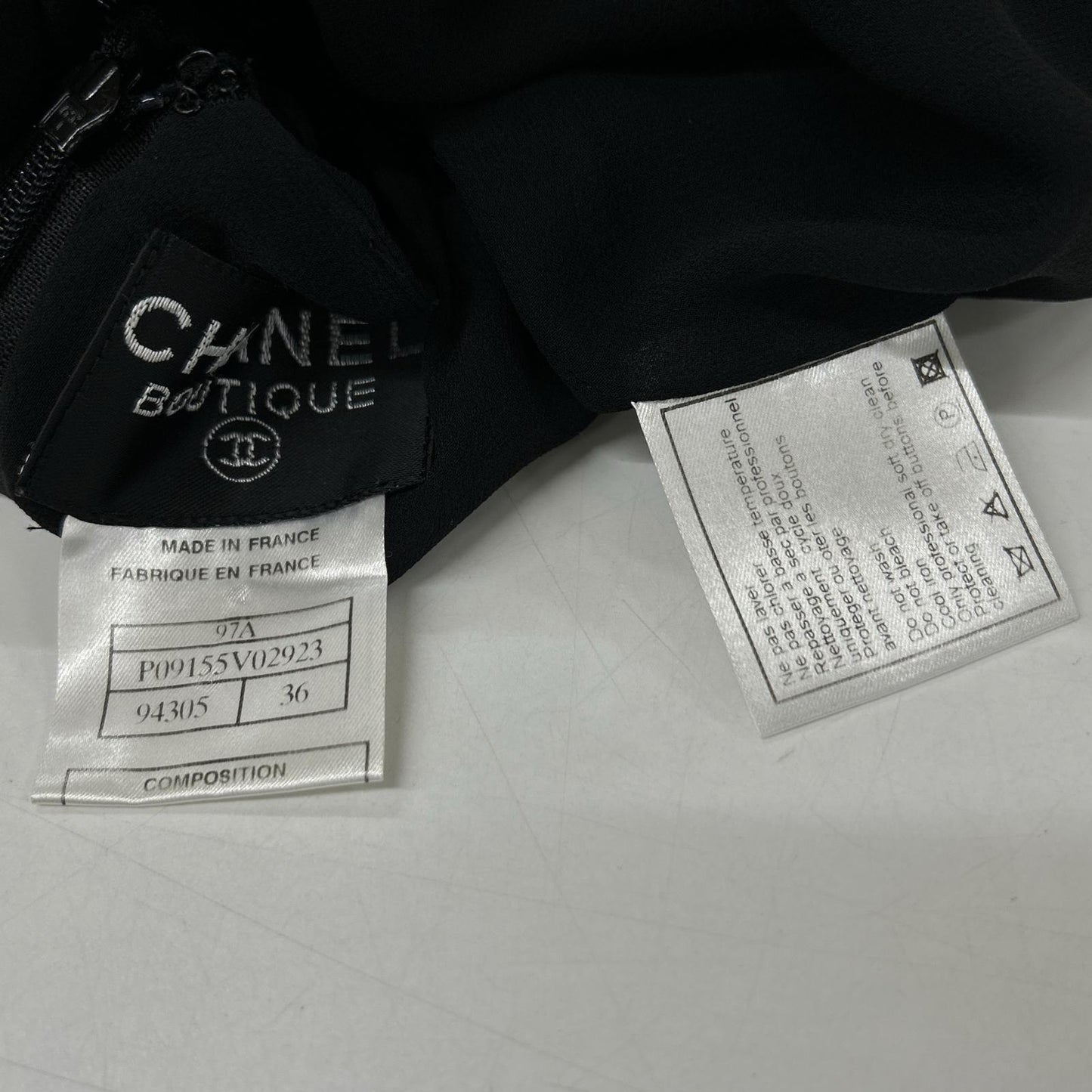 P09155V02923 透视披肩式可可标志纽扣吊带长连衣裙 36 女士